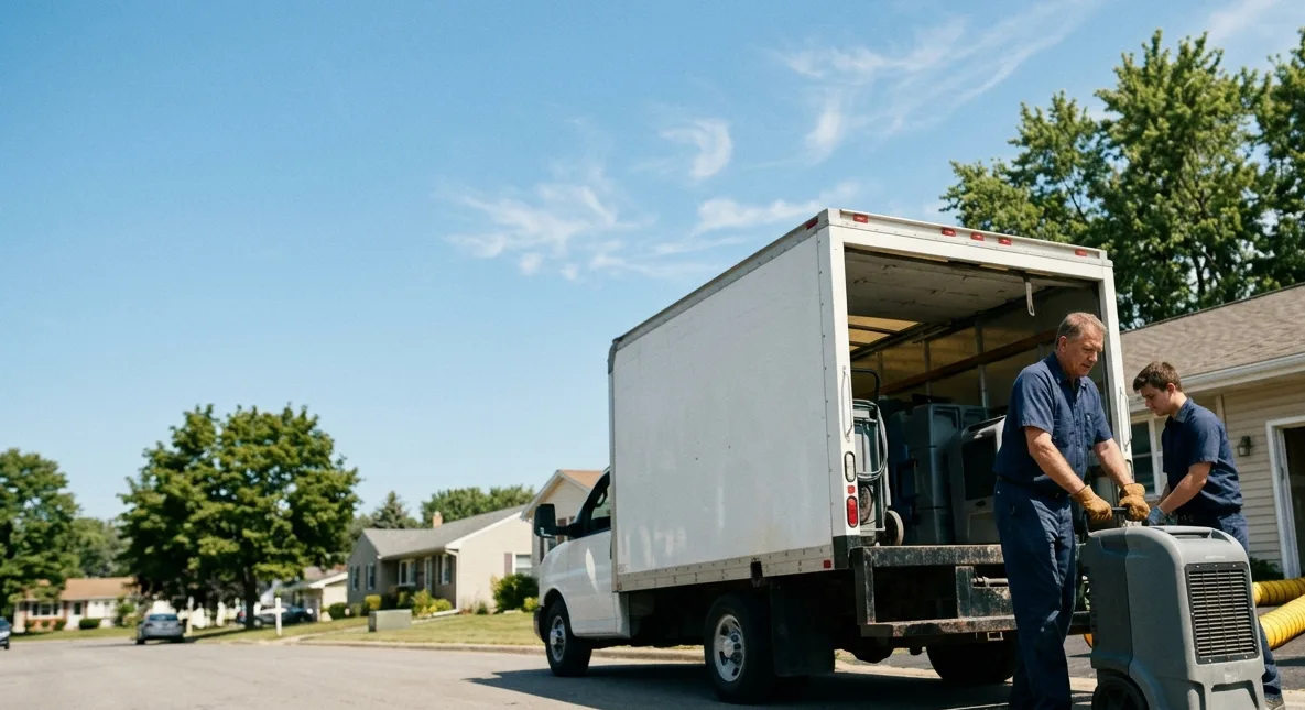 Water Damage Cleanup in Mchenry, IL near me